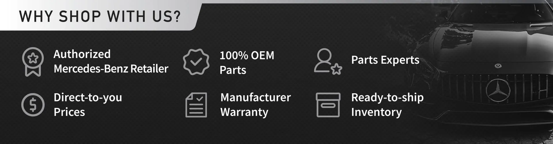 OEM Mercedes-Benz Parts and Accessories for sale